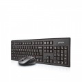 A4TECH 7100N - Wireless Keyboard & Mouse Set - Black 