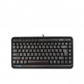 A4TECH Multimedia Mini Keyboard - KLS-5 - Black