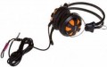 A4TECH Orange Plus Black Headphone Mic In Line With Warranty HS-28 